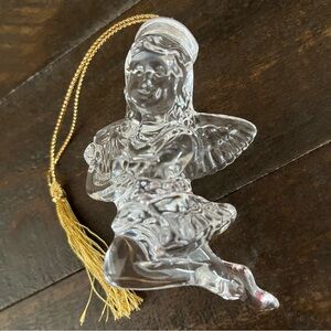 Lenox Heavenly Messenger Crystal Angel Ornament